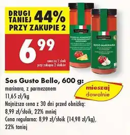 Biedronka Sos Gusto Bello, 600 g oferta