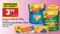 Biedronka Krakersy Lajkonik Mini, 100 g oferta