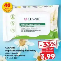 Kaufland CLEANIC Papier toaletowy nawilżany oferta