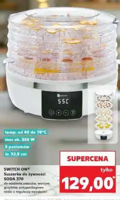 Kaufland SWITCH ON Suszarka do żywności SODA 370 oferta