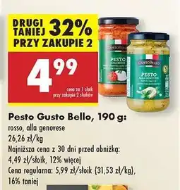 Biedronka Pesto Gusto Bello, 190 g oferta
