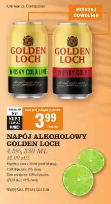 Biedronka NAPÓJ ALKOHOLOWY GOLDEN LOCH oferta