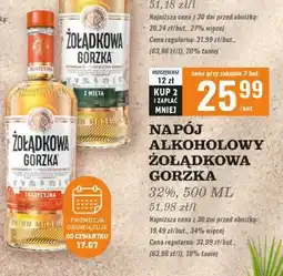 Biedronka NAPÓJ ALKOHOLOWY ŻOŁĄDKOWA GORZKA oferta