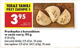 Biedronka Przekąska z kurczakiem w sosie curry 95 g oferta