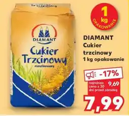 Kaufland DIAMANT Cukier trzcinowy 1 kg opakowanie oferta