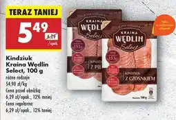 Biedronka Kindziuk Kraina Wędlin Select, 100 g oferta