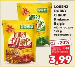 Kaufland LORENZ DOBRY CHRUP Krakersy, Bajgle oferta