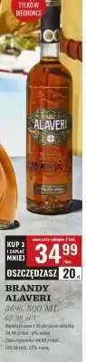 Biedronka BRANDY ALAVERI 36%, 500 ML oferta