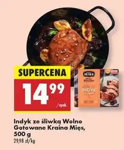 Biedronka Indyk ze śliwką Wolno Gotowane Kraina Mięs 500 g oferta