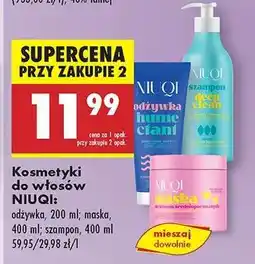 Biedronka Kosmetyki do włosów NIUQI oferta
