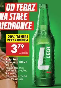 Biedronka Piwo Lech Premium, 500 ml oferta