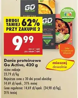 Biedronka Danie proteinowe Go Active, 420 g oferta