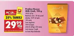 Biedronka Praliny Nuxor Milk Lindt, 150 g oferta