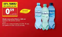 Biedronka Woda mineralna Polaris, 500 ml oferta