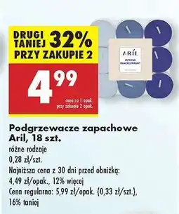 Biedronka Podgrzewacze zapachowe Aril , 18 szt oferta