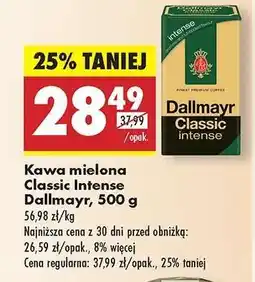 Biedronka Kawa mielona Classic Intense Dallmayr, 500 g oferta