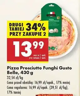 Biedronka Pizza Prosciutto Funghi Gusto Bello 430 g oferta