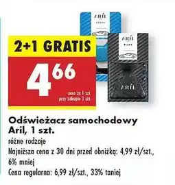 Biedronka Odświeżacz samochodowy Aril, 1 szt oferta