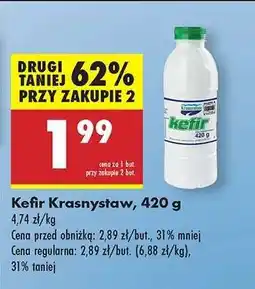 Biedronka Kefir Krasnystaw, 420 g oferta