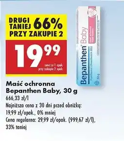 Maść ochronna Bepanthen Baby, 30 g