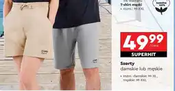 Biedronka Szorty damskie lub męskie oferta