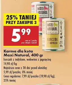 Biedronka Maxi Natural oferta
