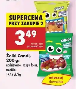 Biedronka Żelki Candi, 200 g oferta