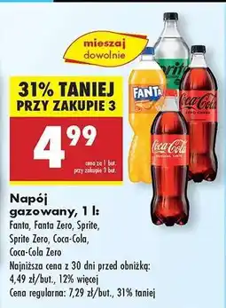 Biedronka Napój gazowany, 1 l oferta