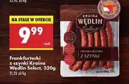 Biedronka Frankfurterki z szynki Kraina Wedlin Select 320g oferta