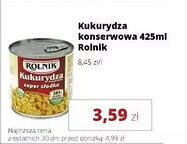 Torimpex Kukurydza konserwowa Rolnik oferta