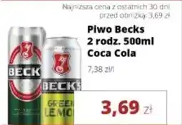 Torimpex Piwo Becks Coca Cola oferta