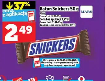 Topaz Baton Snickers oferta