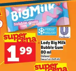 Topaz Lody Big Milk Bubble Gum oferta