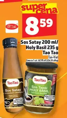 Topaz Sos Satay/Holy Basil Tao Tao oferta