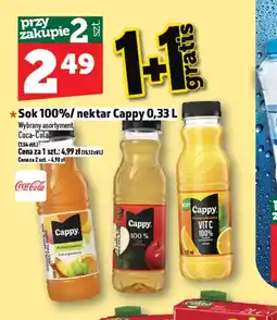 Topaz Sok 100%/nektar Cappy oferta