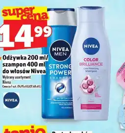 Topaz Odżywka 200 ml/szampon 400 ml do włosów Nivea oferta
