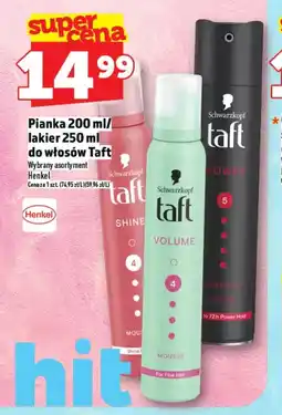 Topaz Pianka/lakier do włosów Taft oferta