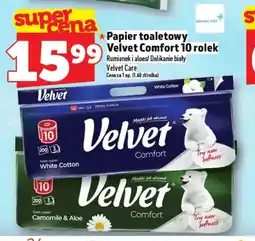 Topaz Papier toaletowy Velvet Comfort oferta