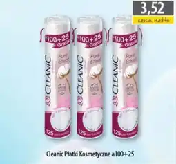 DUO-TES Cleanic Płatki Kosmetyczne a100+25 oferta