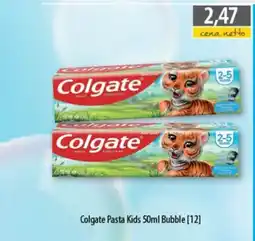 DUO-TES Colgate pasta kids bubble oferta
