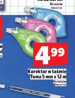 Topaz Korektor w taśmie Toma oferta