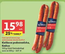 Auchan Kiełbasa podwawelska Krakus Animex oferta