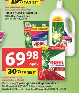 Auchan Żel do prania mountain spring Ariel oferta