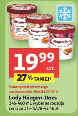 Auchan Lody tiramisu Haagen-Dazs oferta