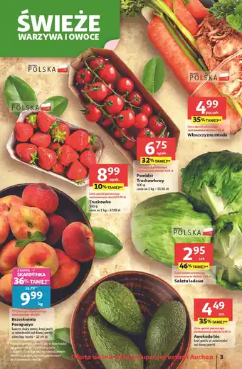 Auchan Włoszczyzna młoda oferta