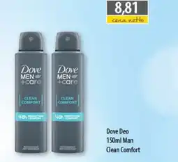 DUO-TES Dove deo man clean comfort oferta