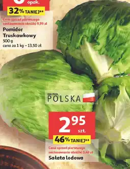 Auchan Sałata lodowa polska oferta