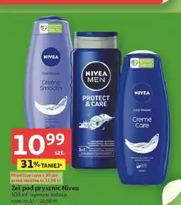 Auchan Żel pod prysznic Nivea Creme Care oferta