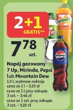 Auchan Napój Mountain Dew oferta