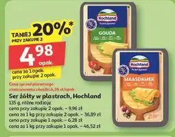 Auchan Ser maasdamer plastry Hochland oferta